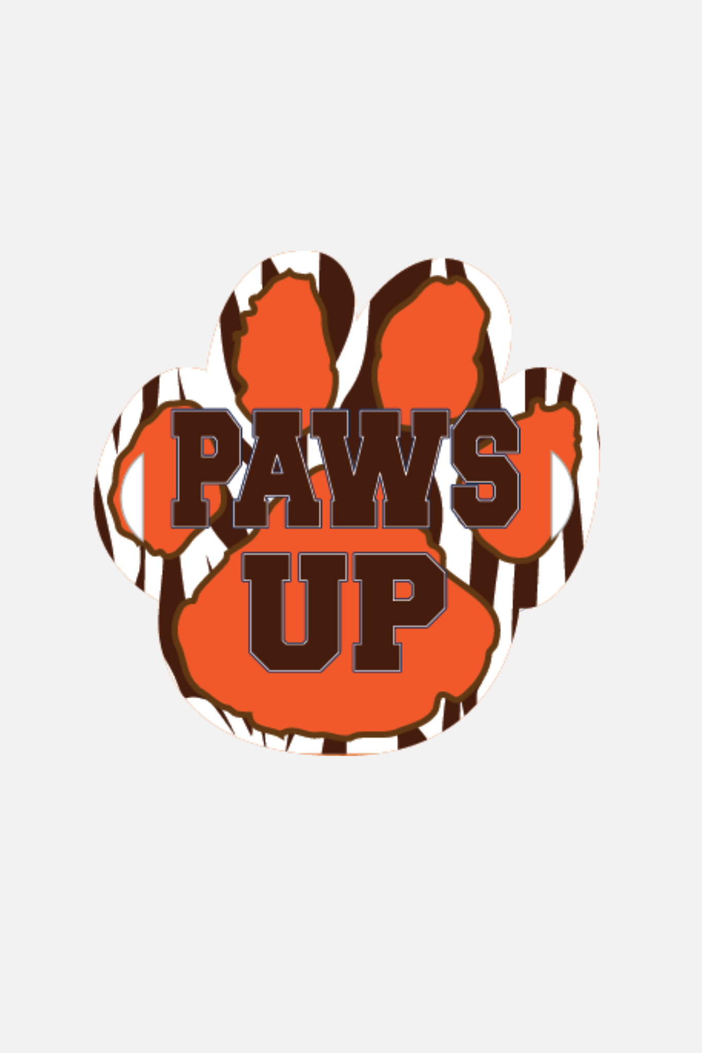 Chant Sign Paw - Animal Print