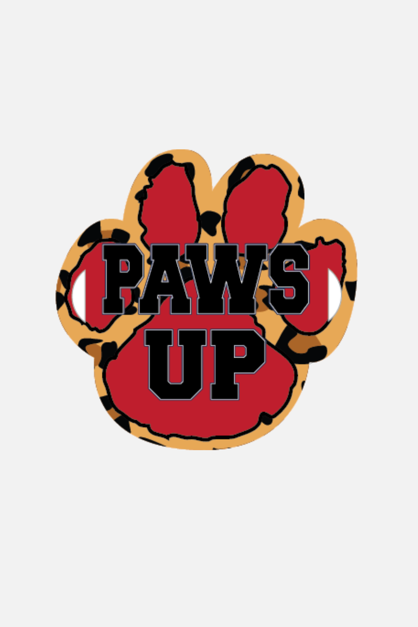 Chant Sign Paw - Animal Print