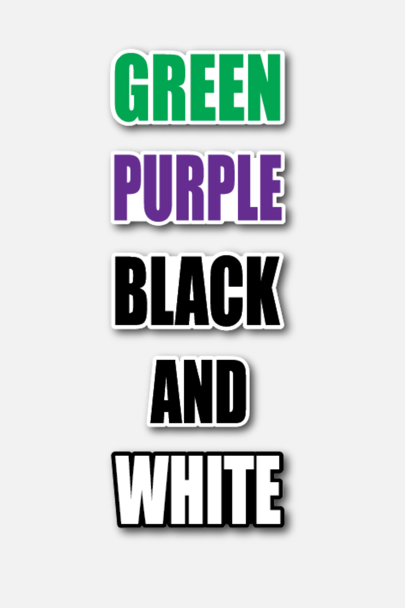 Color Chant Sign