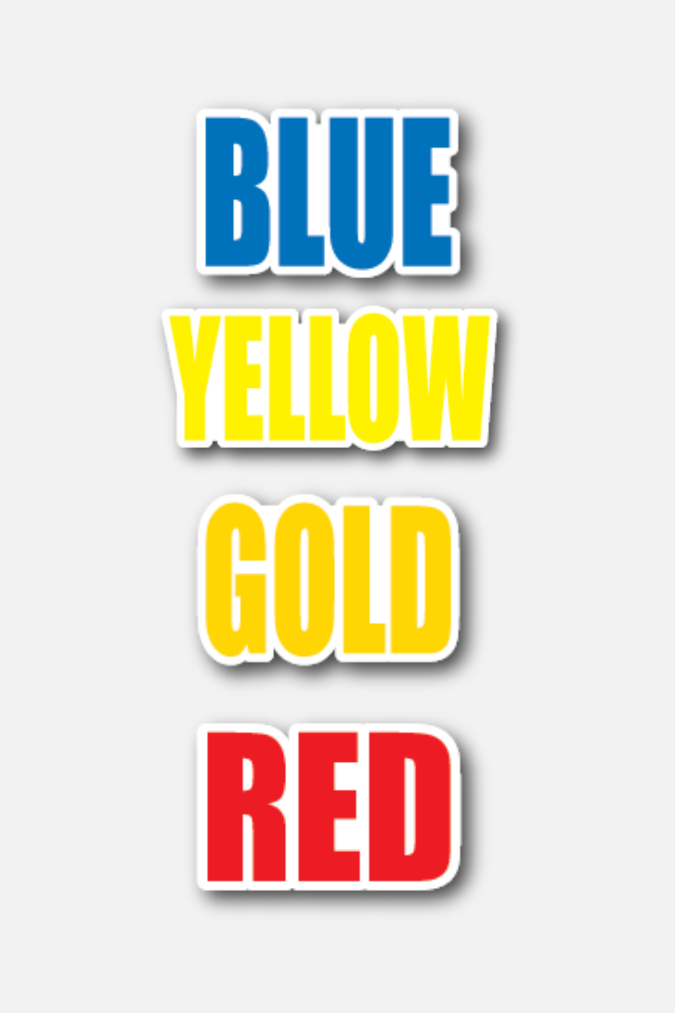 Color Chant Sign