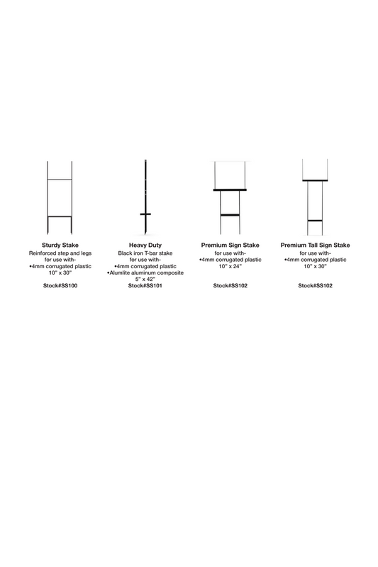 Sign Stakes