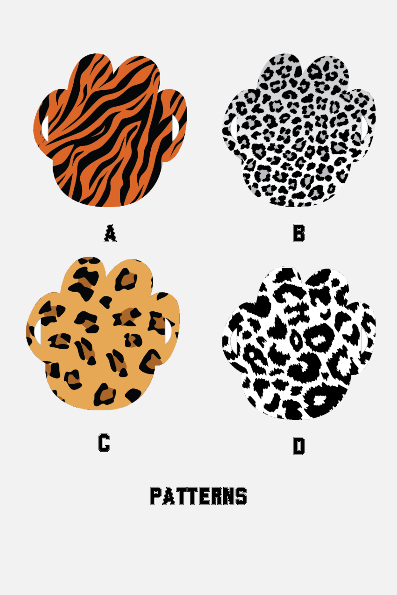 Chant Sign Paw - Animal Print