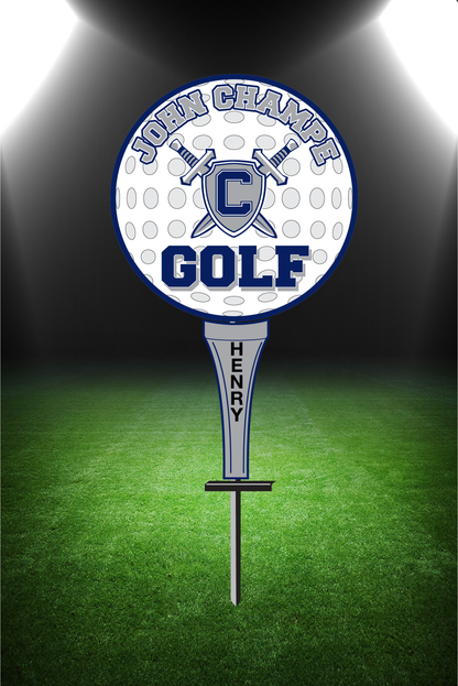 Golf Yard Sign