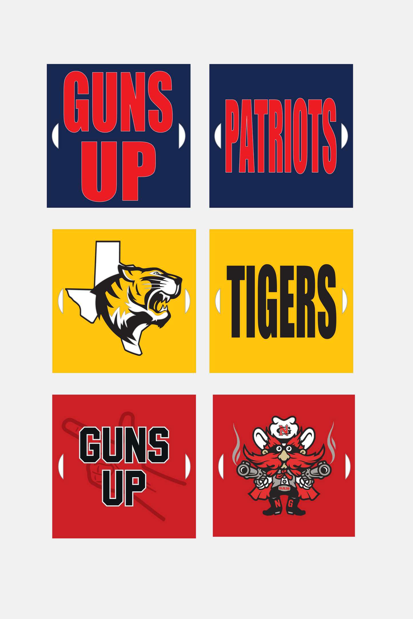 School Spirit Signs Made in Texas